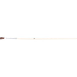 TFBH-2 [塗装用平筆 5本組 天然馬毛 2号 金具幅3mm 毛丈7mm 全長]