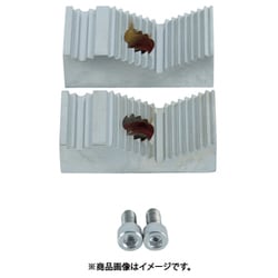 TSUBR-100IKNS [TRUSCO ステンレスバイス（回転台付タイプ）用パイプ口金]