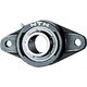 NTN G ベアリングユニット（テーパ穴形アダプタ式）軸径20mm内輪径25mm全長130mm UKFL205D1