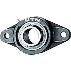 NTN G ベアリングユニット（テーパ穴形アダプタ式）軸径20mm内輪径25mm全長130mm UKFL205D1