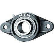 NTN G ベアリングユニット(テーパ穴形アダプタ式)軸径20mm内輪径25mm全長130mm UKFL205D1