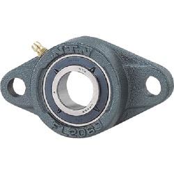 NTN G ベアリングユニット（テーパ穴形アダプタ式）軸径45mm内輪径50mm全長197mm UKFL210D1