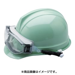 X-9302SPG-GY [ゴーグル型 保護メガネ ヘルメット取付式]