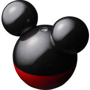 Disney パーソナル卓上加湿器 超音波式 ブラックレッド KWWT-033U(RDBK)