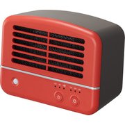パーソナルセラミックヒーター 人感センサー付き レッド THC-1061J(RD)