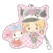 ハニーワークス×マイメロディ ダイカットパスケース 愛蔵＆マイメロディ [キャラクターグッズ]