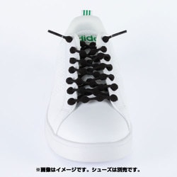 クールノット HA75A1-BK ブラック 75cm 2本入り [シューズアクセサリー]