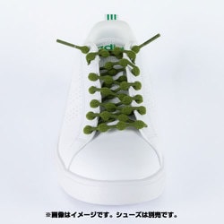 クールノット HA75A1-DG ダークグリーン 75cm 2本入り [シューズアクセサリー]