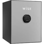 耐火金庫 プレミアム金庫 WiSE(ワイズ)シリーズ 60分耐火 テンキータイプ 36.0L/60kg ライトグレイ(本体+フロントパネル) WS500ALLG