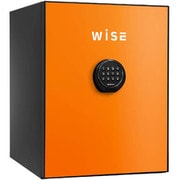 耐火金庫 プレミアム金庫 WiSE(ワイズ)シリーズ 60分耐火 テンキータイプ 36.0L/60kg オレンジ(本体+フロントパネル) WS500ALO
