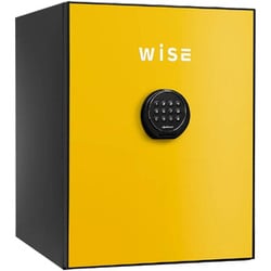 耐火金庫 プレミアム金庫 WiSE（ワイズ）シリーズ 60分耐火 テンキータイプ 36.0L/60kg イエロー（本体+フロントパネル） WS500ALY