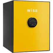 耐火金庫 プレミアム金庫 WiSE(ワイズ)シリーズ 60分耐火 テンキータイプ 36.0L/60kg イエロー(本体+フロントパネル) WS500ALY