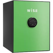 耐火金庫 プレミアム金庫 WiSE(ワイズ)シリーズ 60分耐火 テンキータイプ 36.0L/60kg グリーン(本体+フロントパネル) WS500ALG