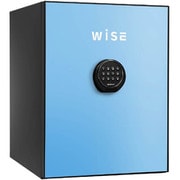 耐火金庫 プレミアム金庫 WiSE(ワイズ)シリーズ 60分耐火 テンキータイプ 36.0L/60kg ライトブルー(本体+フロントパネル) WS500ALB