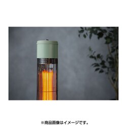 ひょ。 即配送可能 タワーカーボンヒーター「ノッポ」 レトログリーン ヨドバシ.com - スリーアップ Three-up タワーカーボンヒーター