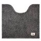カラーモードプレミアム トイレマット 55×60cm グレイ