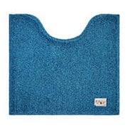 カラーモードプレミアム トイレマット 55×60cm ターコイズブルー