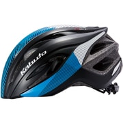 自転車ヘルメット RECT G-1 マットブラック ブルー M/L