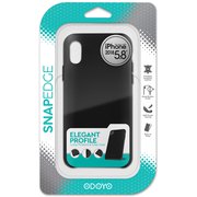 PH3707BK スナップエッジ/セサミブラック for iPhone XS [iPhone XS用]