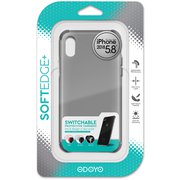 PH3701BK ソフトエッジ/グラファイトブラック for iPhone XS [iPhone XS用]