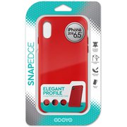 PH3717RD スナップエッジ/バーガンディレッド [iPhone XS Max用]