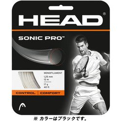 ソニック・プロ SONIC PRO 281028 Black 17 [硬式テニス ストリング ガット]
