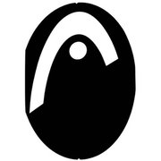 ヘッドロゴ ステンシル HEAD LOGO STENCIL 286008 ブラック [テニス ステンシル]