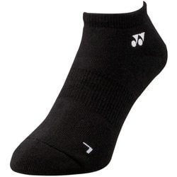 メンズスニーカーインソックス 19121 007 ブラック 25-28cm [スポーツ ソックス]