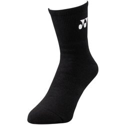ウィメンズハーフソックス 29122 007 ブラック 22-25cm [テニス ソックス レディース]