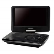 9型ワイド バッテリー内蔵 ポータブルDVDプレーヤー GH-PDV9MC-BK