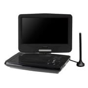 10型ワイド バッテリー内蔵 フルセグ対応 ポータブルDVDプレーヤー GH-PDV10MTC-BK