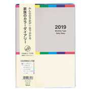 カラーダイアリー 2019年版 A5 アイボリー NSF-A501-19IV