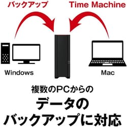 スマホ/家電/カメラBUFFALO NAS ネットワークHDD 3TB LS210D0301N