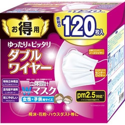 ヨドバシ Com 東京企画販売 To Plan Tkna 008 New 立体wワイヤーマスク 女性子供用 1枚入 通販 全品無料配達