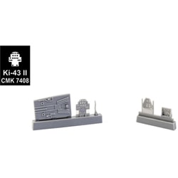 72CM7408 日・Ki-43-II/III隼用コクピットセット・スペシャルホビー用 [1/72スケール レジン製ディティールアップパーツ]