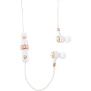 Bluetooth対応 ワイヤレスイヤホン ホワイト×パール JUSTJAMES AMPERES WIRELESS WHITE