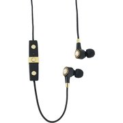 Bluetooth対応 ワイヤレスイヤホン ブラック×マーブル JUSTJAMES AMPERES WIRELESS BLACK