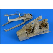 ARS4745 F-14D トムキャット コックピットセット タミヤ用 [1/48スケール レジン製ディティールアップパーツ]