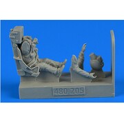 ARB480205 F-80 シューティングスター用 米空軍パイロット w/射出座席 [1/48スケール レジン製ミリタリーフィギュア]