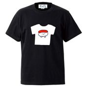 おしゅしだよ TシャツのTシャツ ブラック L [キャラクターグッズ]