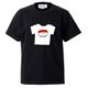おしゅしだよ TシャツのTシャツ ブラック XL [キャラクターグッズ]