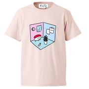 おしゅしだよ ルームTシャツ ピンク S [キャラクターグッズ]