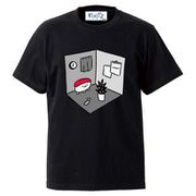 おしゅしだよ ルームTシャツ ブラック L [キャラクターグッズ]