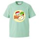おしゅしだよ 朝ごはんTシャツ ミントグリーン XL [キャラクターグッズ]