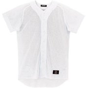 STD17T SWHT S [メッシュボタンダウンシャツ]