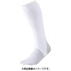 BK85A 1100 [野球 ソックス（ストッキング） 超ローカットストッキング ホワイト フリーサイズ BK85A]
