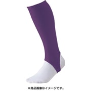 BK85A 7400 [野球 ソックス（ストッキング） 超ローカットストッキング パープル フリーサイズ BK85A]