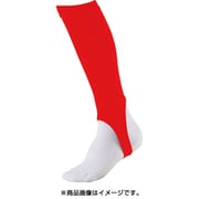 BK85JA 6400 [ZETT(ゼット) 少年野球 ソックス(ストッキング) ローカットストッキング レッド フリーサイズ BK85JA]