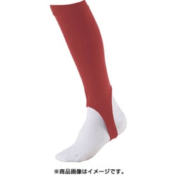 BK85JA 6800 [ZETT(ゼット) 少年野球 ソックス(ストッキング) ローカットストッキング エンジ フリーサイズ BK85JA]
