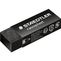 消しゴム ラゾプラスト ブラック M 526 B20-9